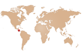 Centralamerika kort