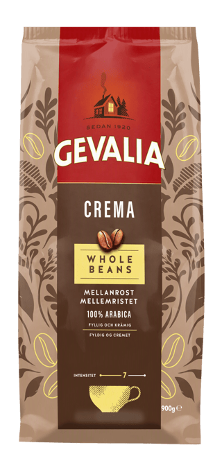 Gevalia Crema WholeBeans transparent RGBA
