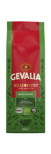 Gevalia Malet Kaffe Okologisk